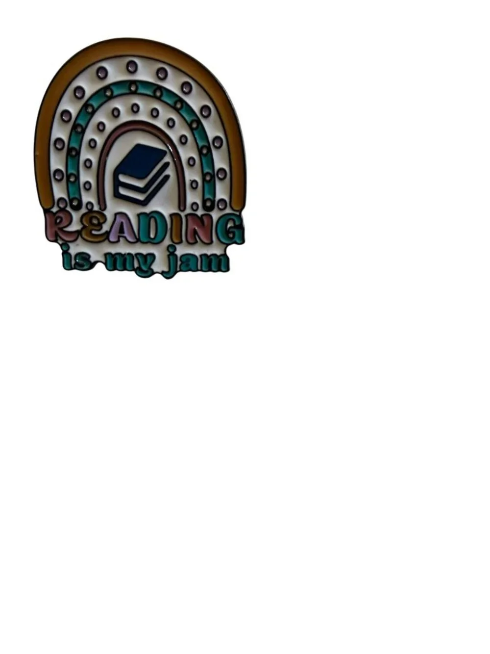 Reading Is My Jam & Fiction Addiction Enamel Pins 3/4
